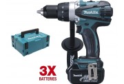 MAKITA Perceuse visseuse à percussion 18V BHP458RF3J en coffret MAK PAC